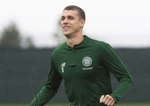 Jozo Simunovic will take a lead from Billy McNeill and go up in search of a goal at every corner against Kilmarnock. Picture: SNS.