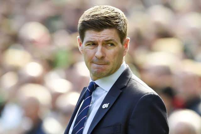 Rangers manager Steven Gerrard. Picture: Ian Rutherford/PA Wire
