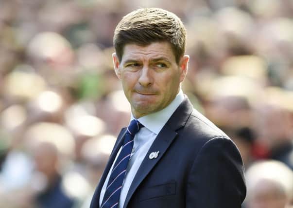 Rangers manager Steven Gerrard. Picture: Ian Rutherford/PA Wire