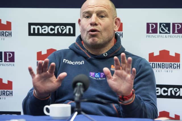 Edinburgh coach Richard Cockerill. Picture: SNS