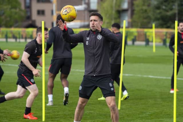 Hearts' Olly Lee. Pic: SNS/Ross MacDonald