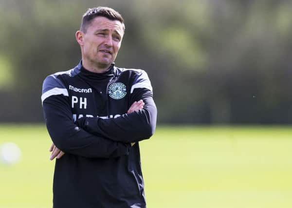 Hibs manager Paul Heckingbottom has benefitted from loans this season. Pic: SNS/Bruce White