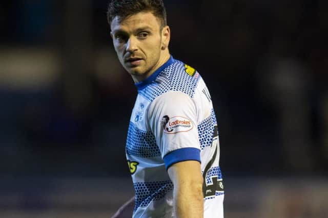 Greg Kiltie in action for Morton. Pic: SNS/Ross MacDonald
