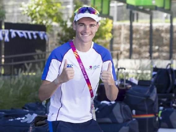Scots athlete puts heat exhaustion collapse behind him