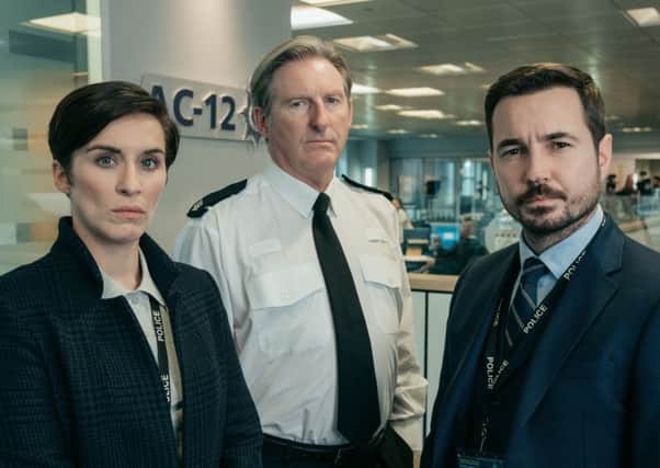 The stars of Line of Duty. Picture: BBC