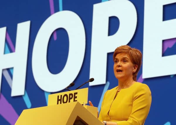 Nicola Sturgeon believes Scotland should be offered the chance to remain in the EU. Picture: PA
