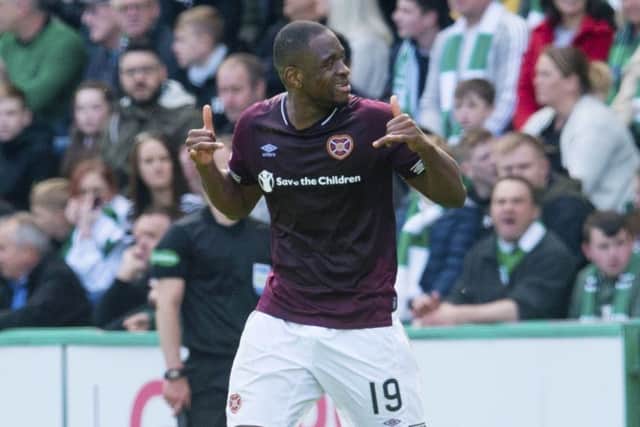 Uche Ikpeazu insists his celebratory jig came purely out of 'relief'. Picture: SNS.