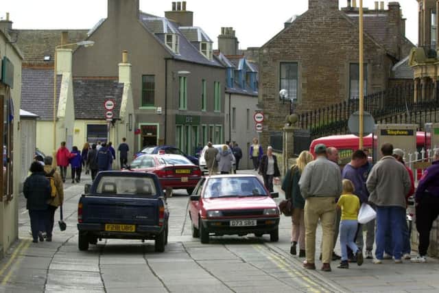 The number of people aged 75 and over in Orkney, which includes the town of Kirkwall, is expected to rise by 115.8 per cent by 2037