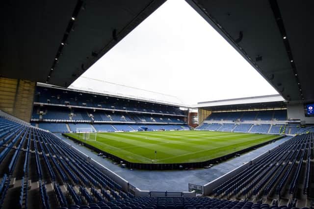 A general view of Ibrox. Picture: SNS group