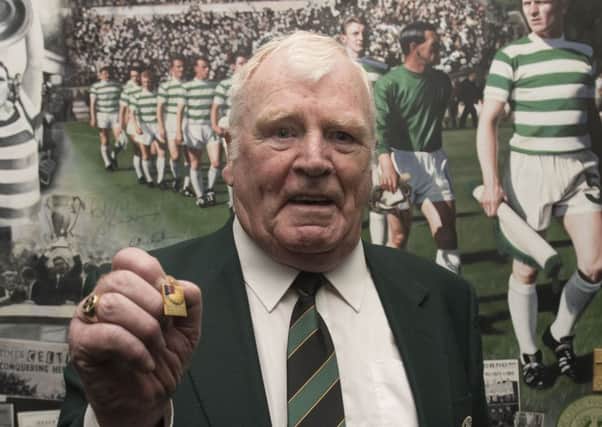John Fallon with his medal. Picture: SNS