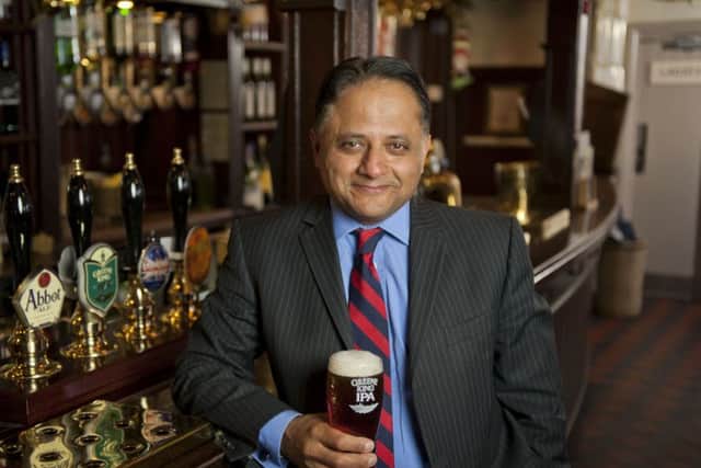 The results are Greene King chief executive Rooney Anand's swansong before his successor takes over from 1 May. Picture: Greene King