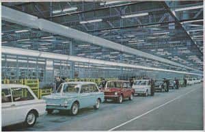 The Hillman Imp  was the first car to be built in Scotland for 35 years and became a popular choice for drivers on home turf.