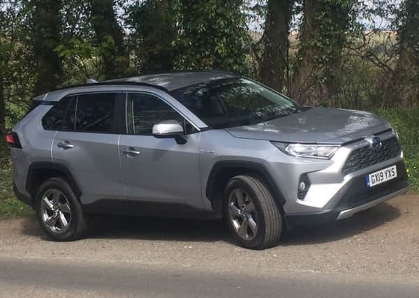 Unless you are thrashing your RAV4 you will be getting well over 40 miles a gallon from quite a large petrol SUV.