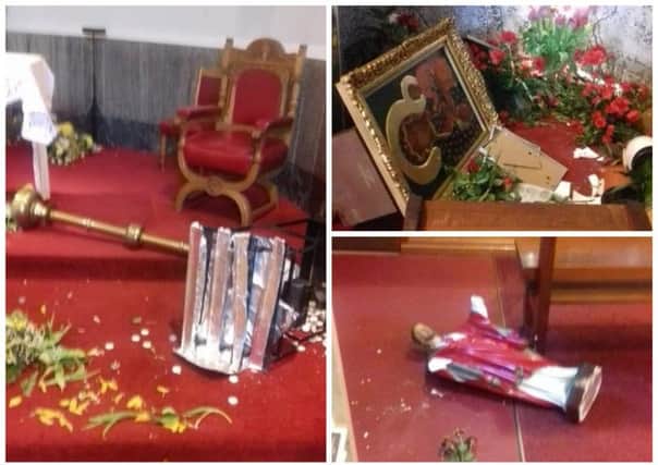 Police believe the church was targeted during the day while it was open. Picture: St Simon's/Facebook