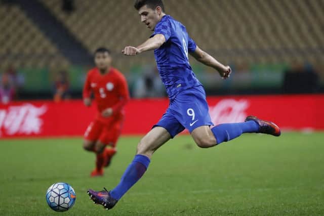 Mirko Marics 15 goals so far this season have helped NK Osijek climb to third place in the Croatian league. Picture: Getty.