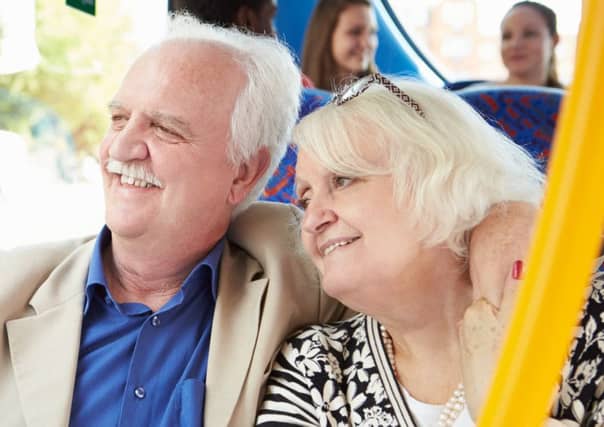 Free bus travel for Scotland's over 60s will cost around £214 million this year. Picture: TSPL