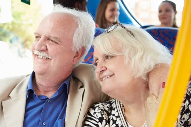 Free bus travel for Scotland's over 60s will cost around £214 million this year. Picture: TSPL