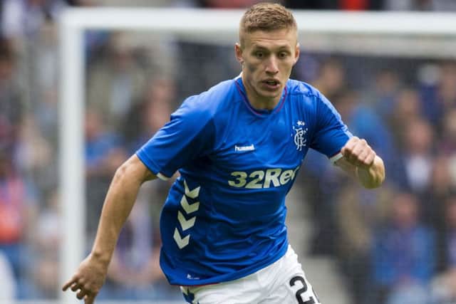 Greg Docherty believes he has matured during his loan spell at Shrewsbury. Picture: SNS.