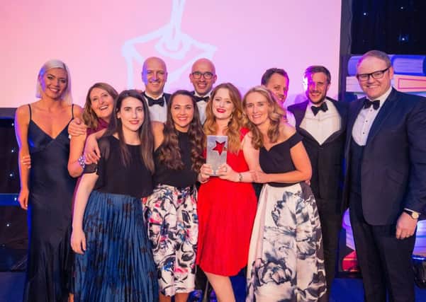 Republic of Media celebrate with their award for Star Agency of The Year 2018