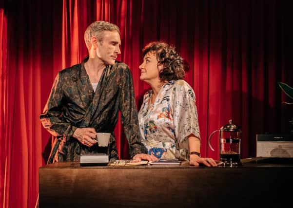 Cal Macanich and Lorraine McIntosh are an engaging He and She in The Mistress Contract. Picture: Mihaela Bodlovic