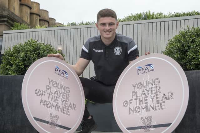 Motherwell's Jake Hastie has been short-listed for the PFA Scotland Young Player of the Year award. Picture: Jeff Holmes/PA Wire