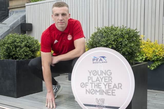 Lewis Ferguson is ready to be a leader for Aberdeen. Picture: Jeff Holmes