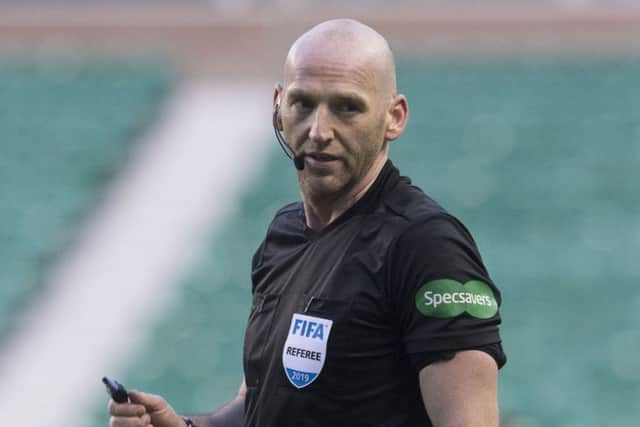 Referee Bobby Madden. Picture: SNS Group