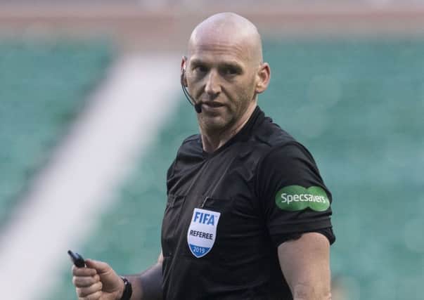 Referee Bobby Madden. Picture: SNS Group
