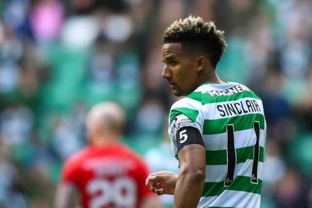 One more year: Celtic have triggered a 12-month option on Scott Sinclair's contract. Picture: SNS Group