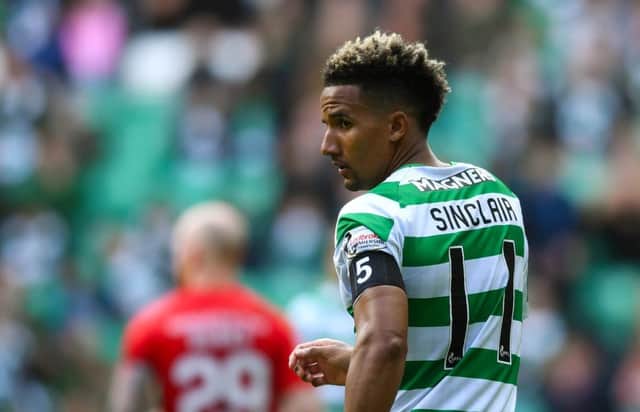 One more year: Celtic have triggered a 12-month option on Scott Sinclair's contract. Picture: SNS Group