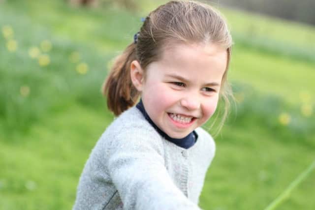 The pictures were taken by Charlotte's mother. Picture : The Duchess of Cambridge.