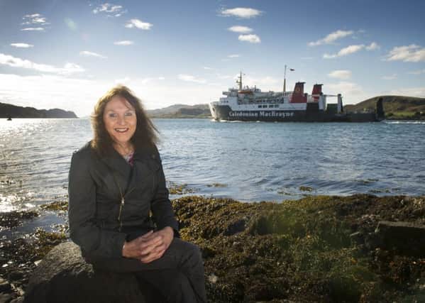 Trans woman Julie Clarke, from the Isle of Coll, published book about her life called Becoming Julie (Picture: Jane Barlow)