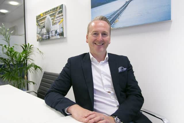 CEO Ben Dorks highlights the four Centres of Excellence. Picture: contributed.