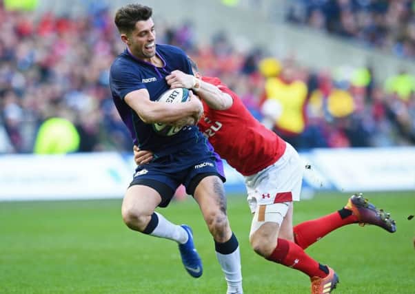 Adam Hastings believes that, despite finishing fifth in the six Nations, there were plenty of positives for Scotland to take from the tournament. Picture: SNS/SRU.