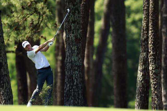 Martin Laird shot an impressive 67 in the first round of the Wells Fargo Championship at Quail Hollow. Picture: Jason E. Miczek/AP