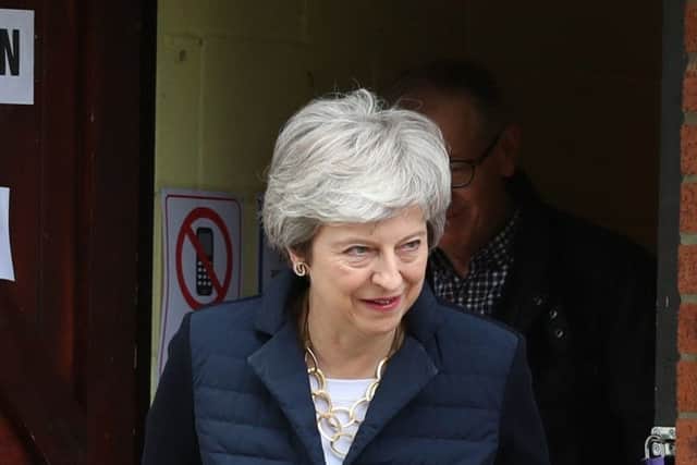 Theresa May. Picture: Andrew Matthews/PA Wire
