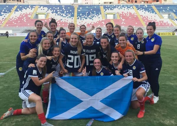 Scotland's Women's football team