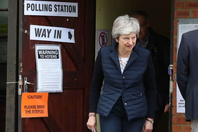 Prime Minister Theresa May. Photo: Andrew Matthews/PA Wire