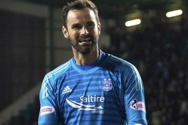 Aberdeen keeper Joe Lewis has signed a new five-year deal. Picture: Craig Williamson/SNS