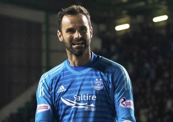 Aberdeen keeper Joe Lewis has signed a new five-year deal. Picture: Craig Williamson/SNS
