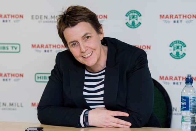Leeann Dempster, having experienced her own challenge with her sexuality, believes gay footballers would be well supported. Picture: SNS.