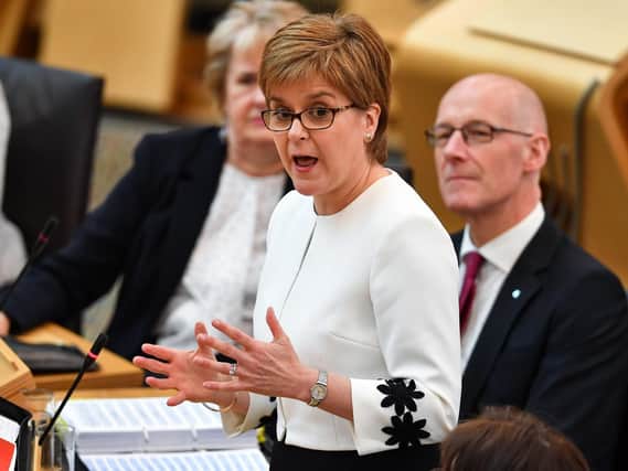 Nicola Sturgeon faces pressure to cut air tax in Scotland. Picture: Getty