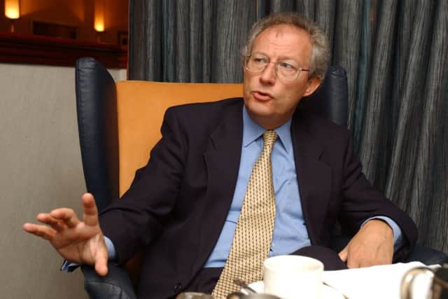 Former First Minister Henry McLeish