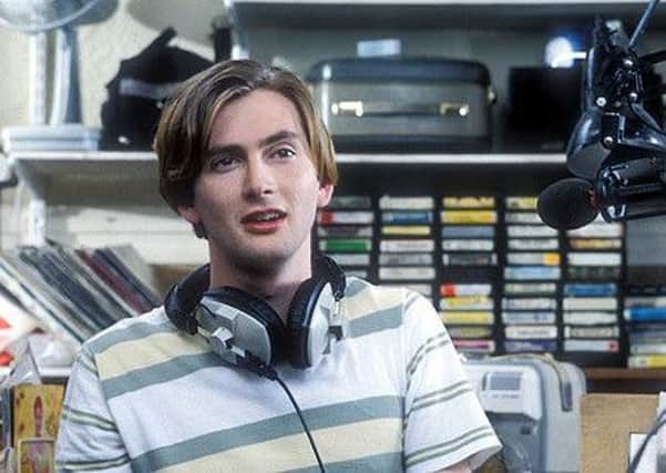 A young David Tennant in the first series of Takin' Over the Asylum