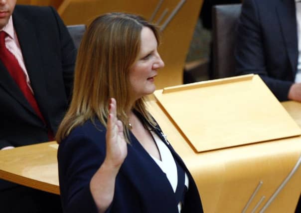 Michelle Ballantyne was sworn in as a list MSP in 2017