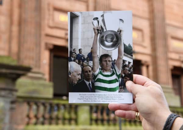 The order of service for Billy McNeill's funeral. Picture: SNS Group