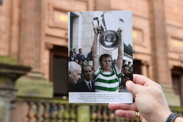 The order of service for Billy McNeill's funeral. Picture: SNS Group