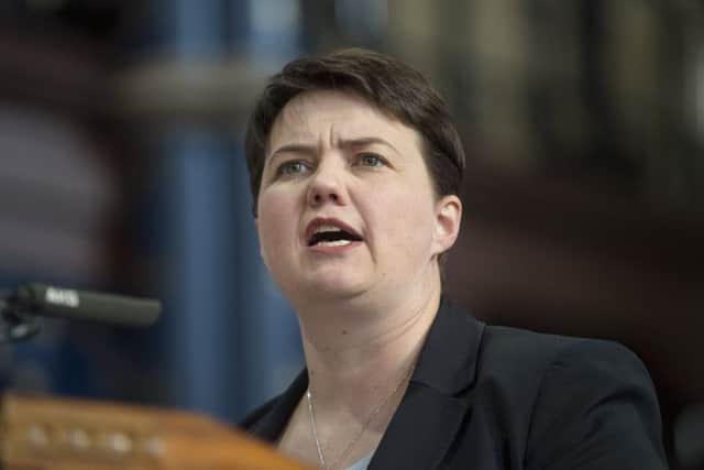 Leader of the Scottish Conservatives Ruth Davidson. Picture: John Devlin