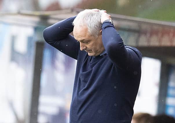 Falkirk boss Ray McKinnon is aiming for a win over Ross County in a bid to make the play-offs. Picture: Kenny Smith/SNS