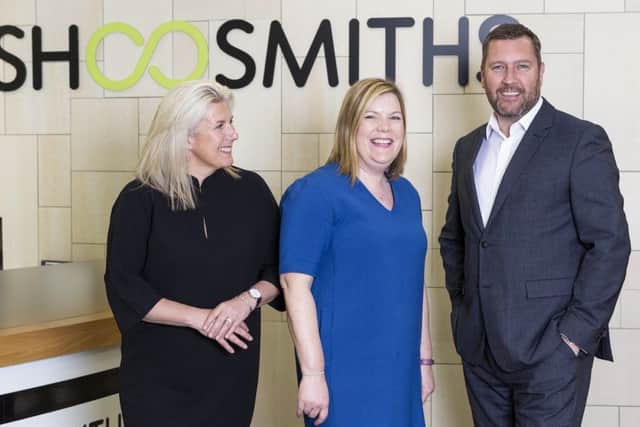 From left: Janette Speed, Sheelagh Cooley, and Barry McKeown. Picture: Suzanne Heffron.